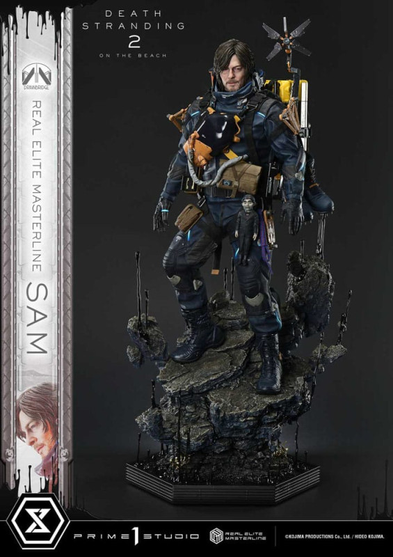 Death Stranding 2: On the Beach Real Elite Masterline Series Statue 1/3 Sam 83 cm 4