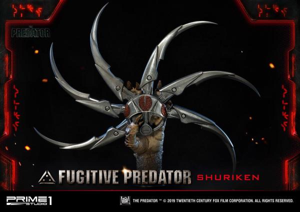 Predator 2018 Bust 1/1 Fugitive Predator Shuriken 65 cm