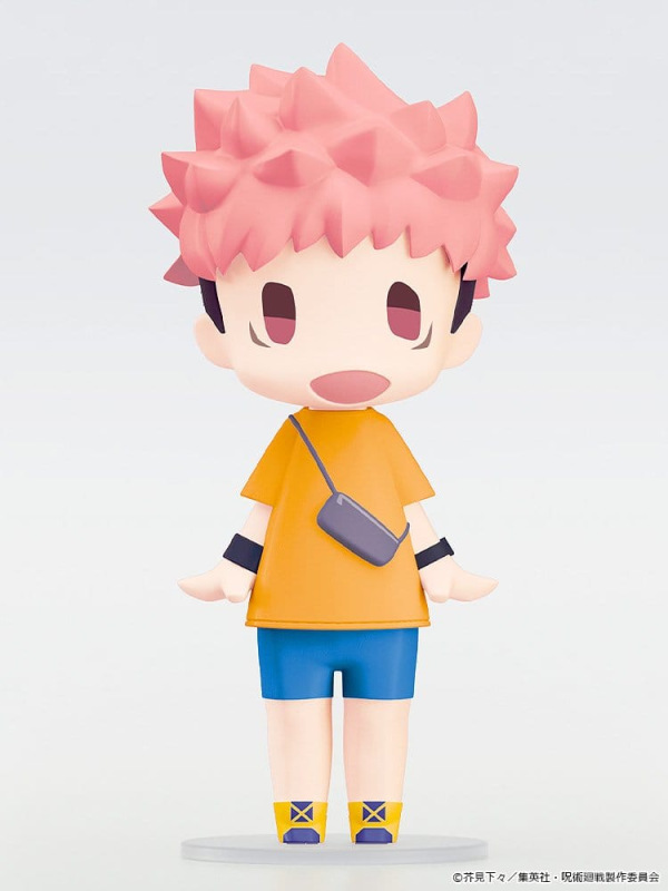 Jujutsu Kaisen HELLO! GOOD SMILE Action Figure Yuji Itadori: Casual Outfit Ver. 10 cm 1