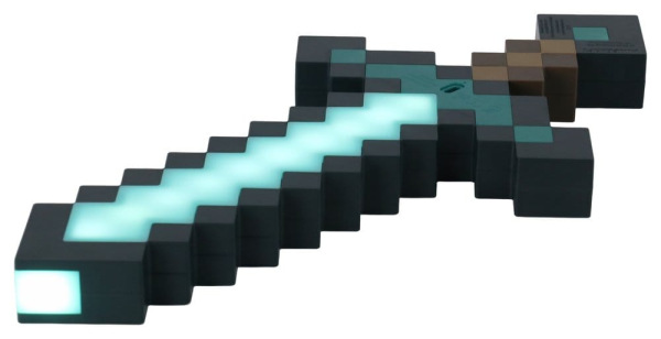 Minecraft Torch Light Sword 40 cm 2