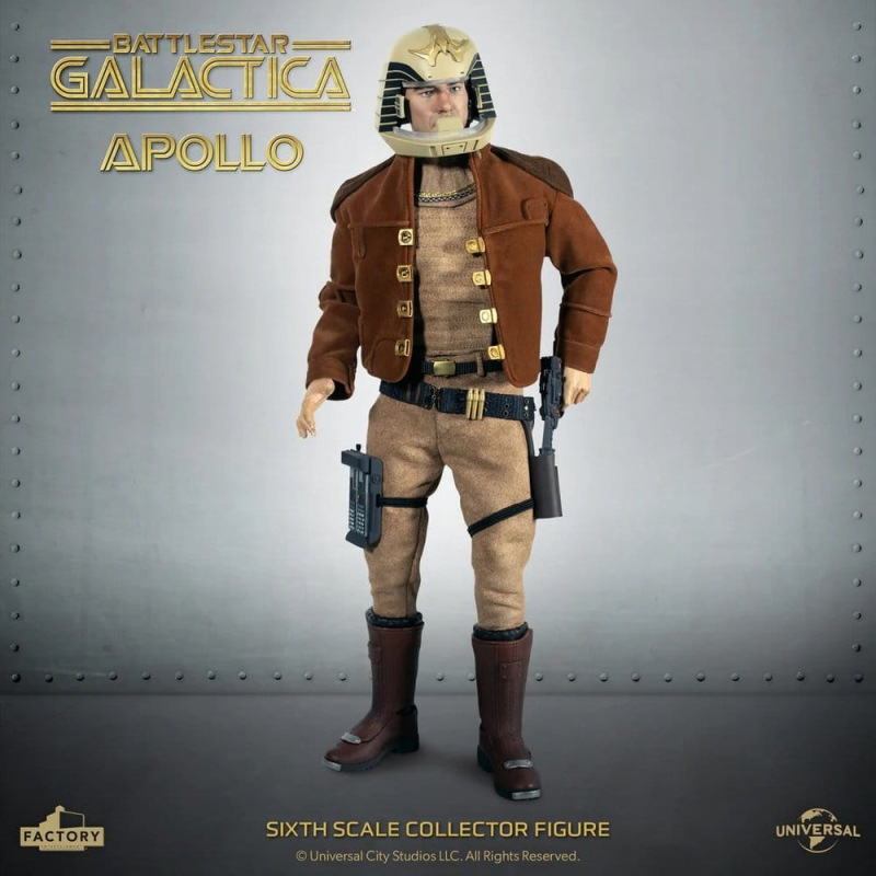 Battlestar Galactica Action Figure 1/6 Captain Apollo 15 cm 7