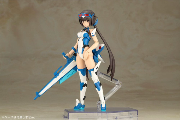 Frame Arms Girl Plastic Model Kit Stylet Swimsuit Blue Impulse Color Ver. 16 cm 1