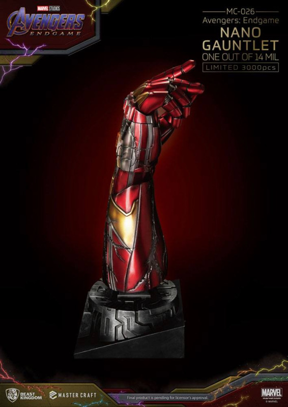 Avengers Endgame Master Craft Statue Nano Gauntlet 1/14000605 47 cm 4