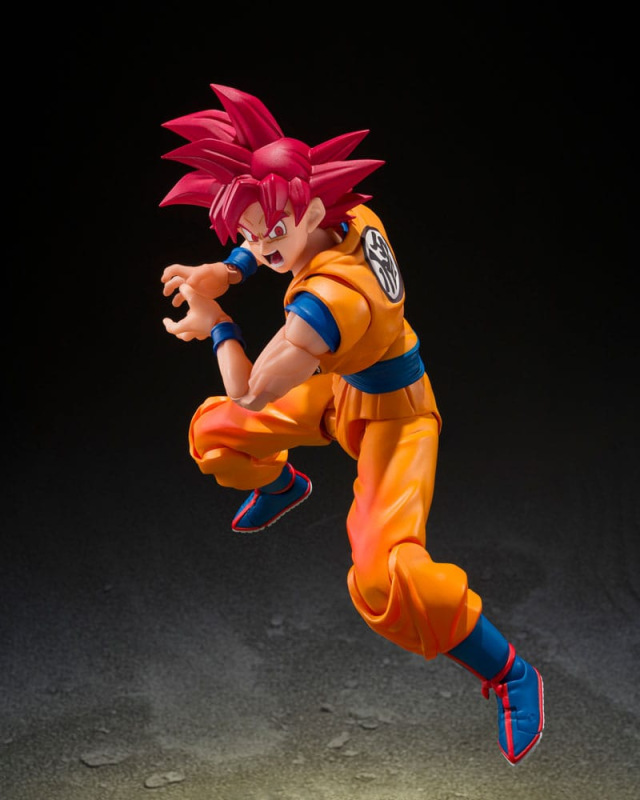 Dragon Ball Super S.H.Figuarts Action Figure Super Saiyan God Son Guko (God Aura) 15 cm 2