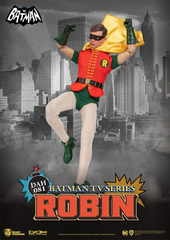 DC Comics Dynamic 8ction Heroes Action Figure 1/9 Batman TV Series Robin 24 cm 1