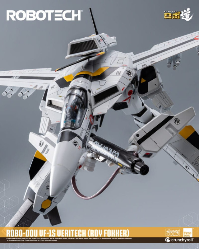Robotech Action Figure ROBO-DOU VF-1S Veritech (Roy Fokker) 20 cm 13