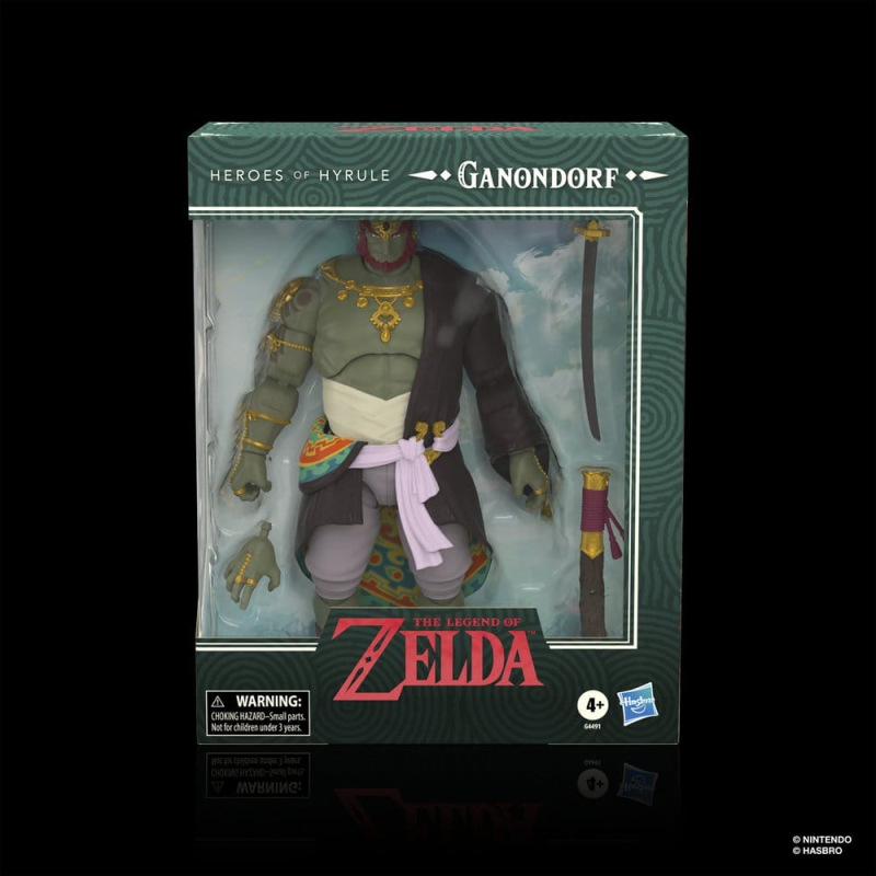 The Legend of Zelda: Tears of the Kingdom Heroes of Hyrule Action Figure Ganondorf 19 cm 12