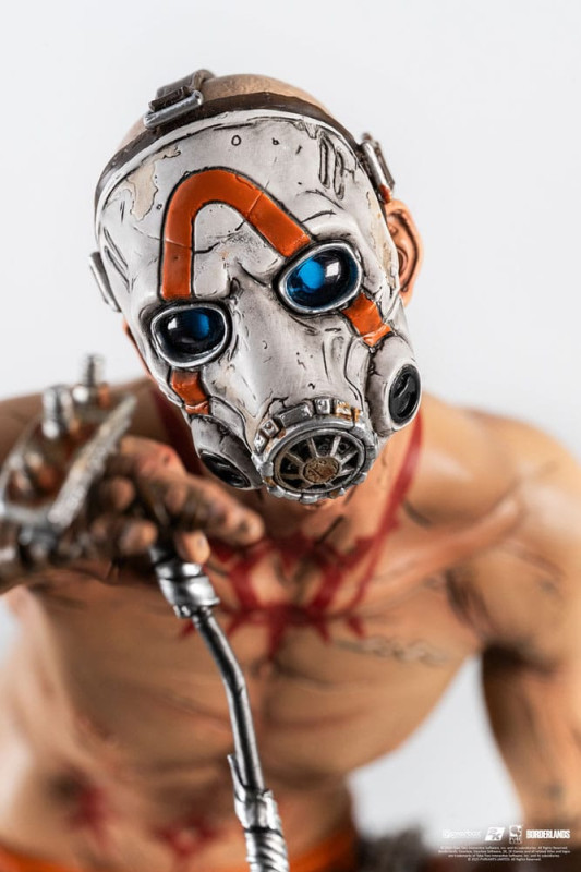 Borderlands 3 Statue 1/6 Psycho & Claptrap Diorama 40 cm 9