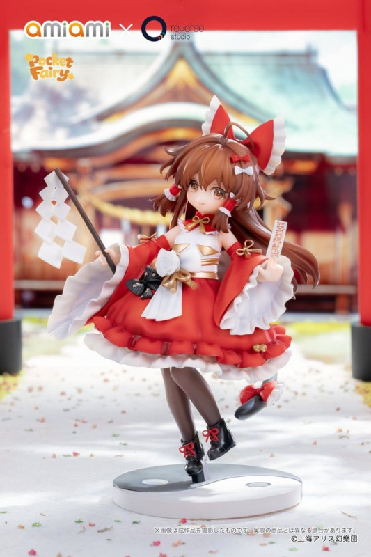 Touhou Project Reverse Palm Spirit PVC Figure Reimu Hakurei 15 cm 3