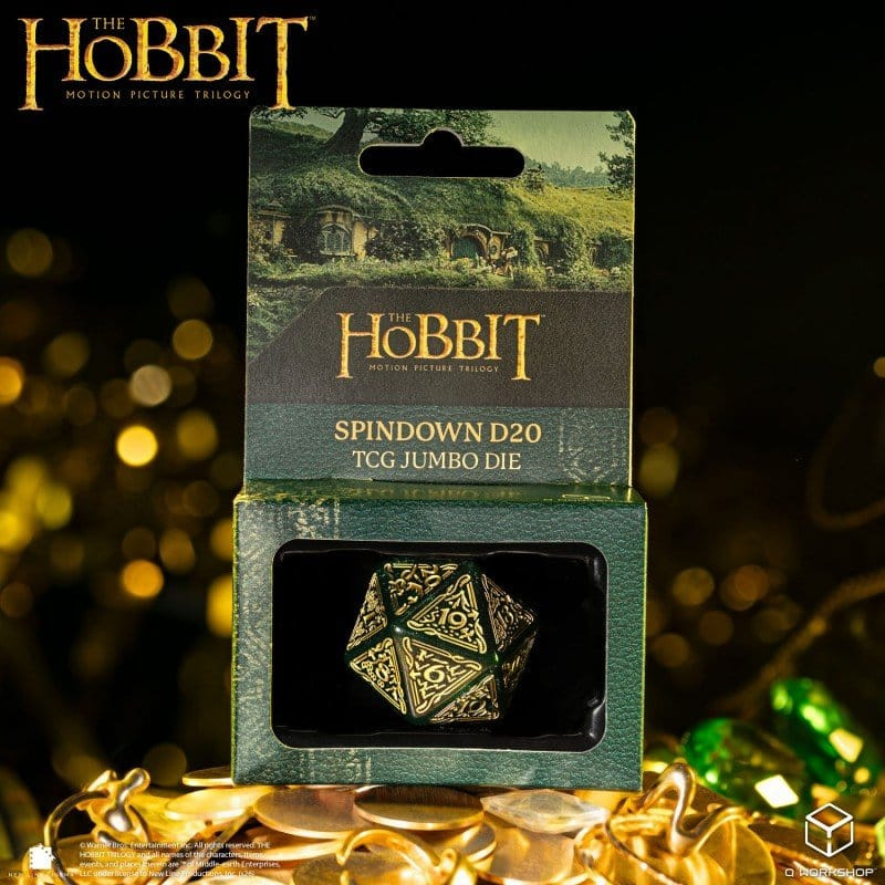 The Hobbit Spindown Jumbo Die Verdant TCG D20 1