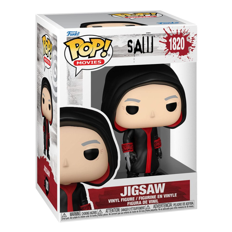 Saw POP! Movies Vinyl Figure Jigsaw with Chase 9 cm Assortment (6) 4