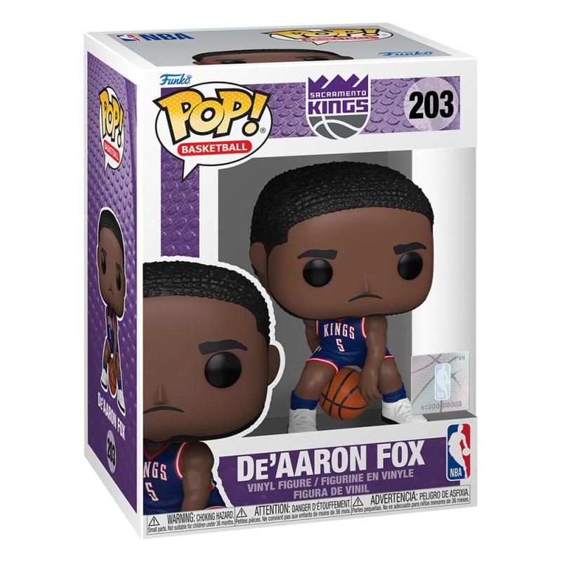 NBA Legends POP! Sports Vinyl Figure Kings- De'Aaron Fox(CE 24) 9 cm