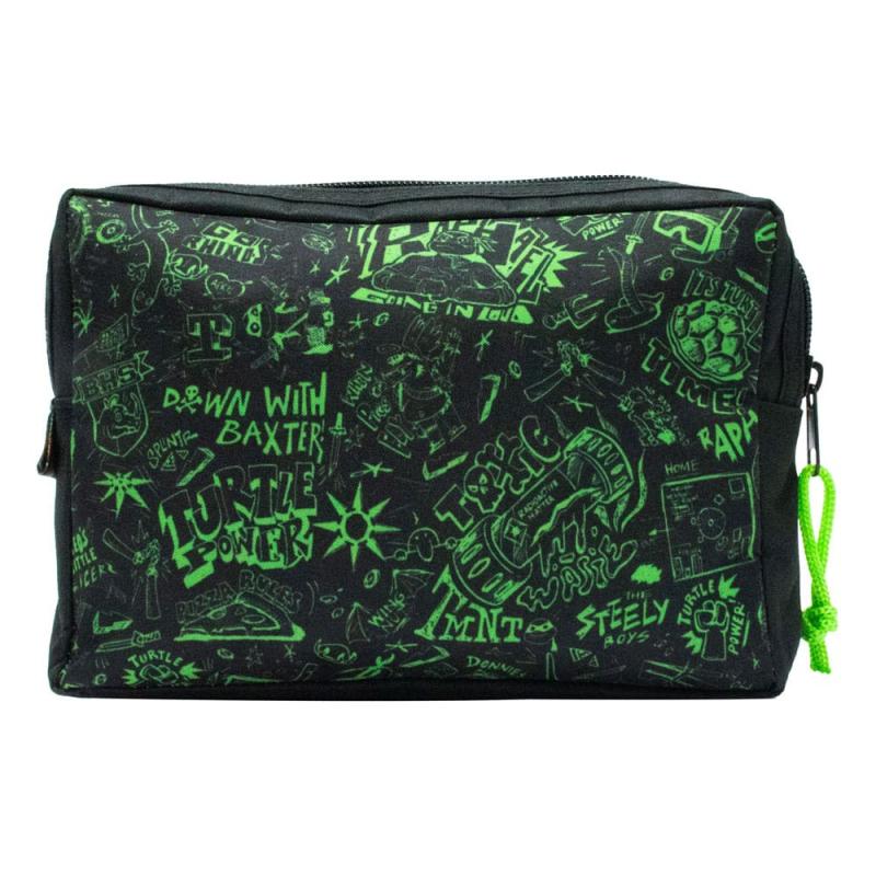 Teenage Mutant Ninja Turtles Multi Pocket Pencil Case Icons