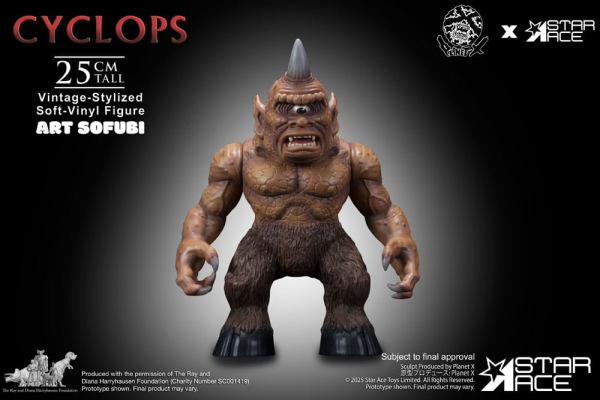 Ray Harryhausen Soft Vinyl Statue Cyclops (Vintage-Style) 25 cm 6