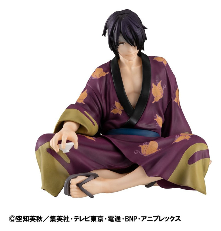 Gintama G.E.M. Series PVC Statue Takasugi San Palm Size 9 cm 2