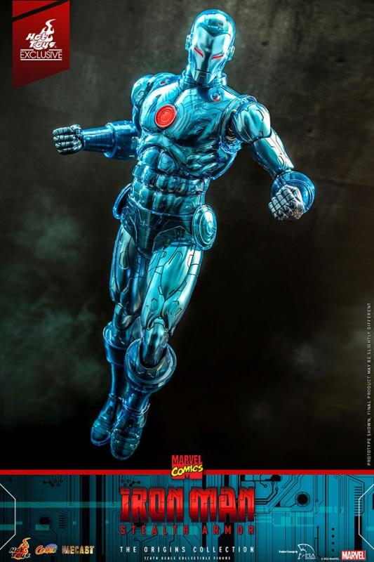 Marvel Comics Diecast Action Figure 1/6 Iron Man (Stealth Armor) Hot Toys Exclusive 33 cm