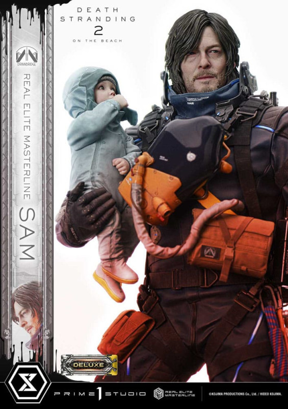 Death Stranding 2: On the Beach Real Elite Masterline Series Statue 1/3 Sam Deluxe Version 83 cm 1