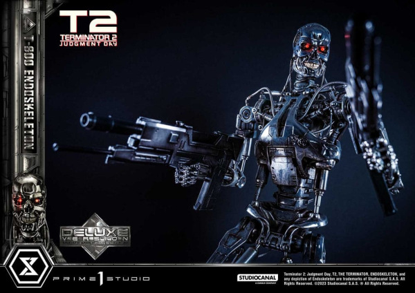 Terminator 2 Museum Masterline Series Statue 1/3 Judgment Day T800 Endoskeleton Deluxe Bonus Version 10