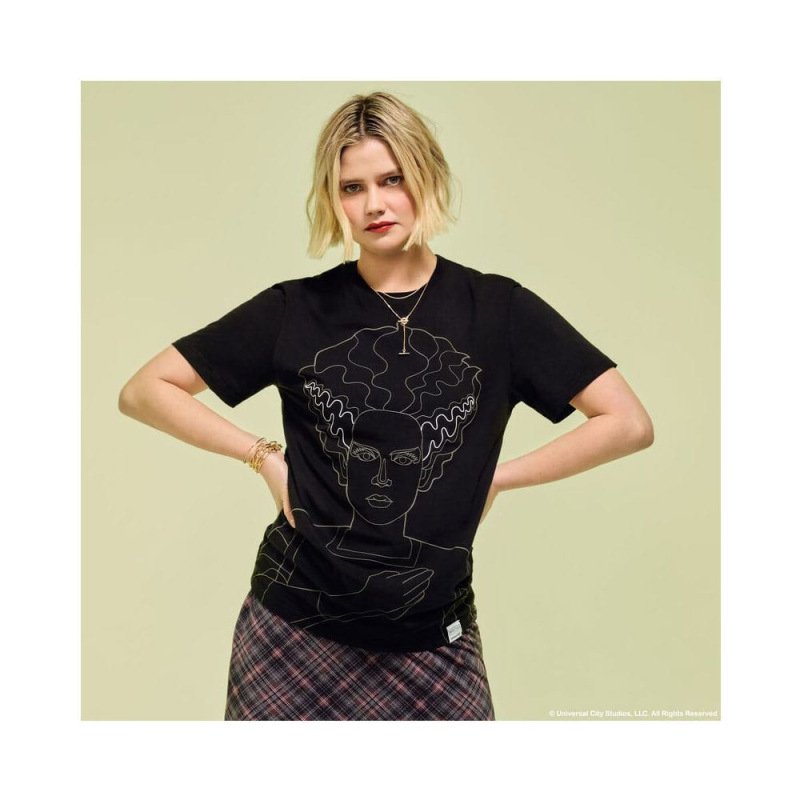 Universal Monsters by Loungefly Tee T-Shirt Unisex Bride of Frankenstein Size S 5