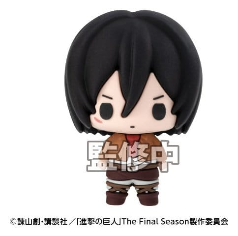 Attack on Titan Chokorin Collection Mini Figures 5 cm Blind Box Display (6) 2