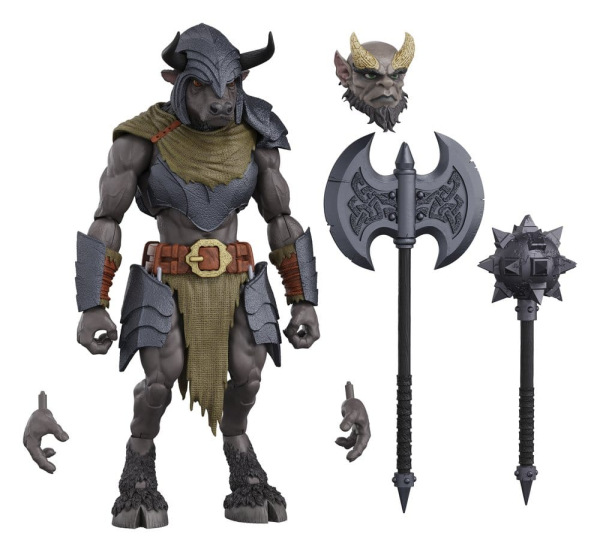 Hero H.A.C.K.S. Core Action Figure 1/18 Heroes and Villains Wave 1 Minos Auroxos: Labyrinthian Warri 5