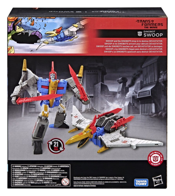 The Transformers: The Movie Studio Series Leader Class Action Figure Dinobot Swoop 21 cm 1