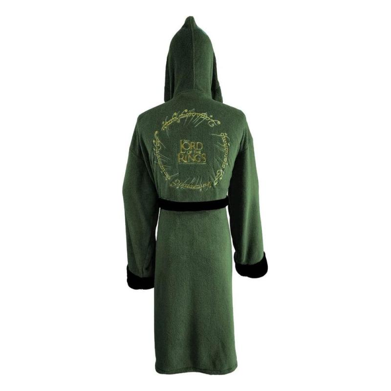 Lord of the Rings Fleece Bathrobe Elven Green & Gold