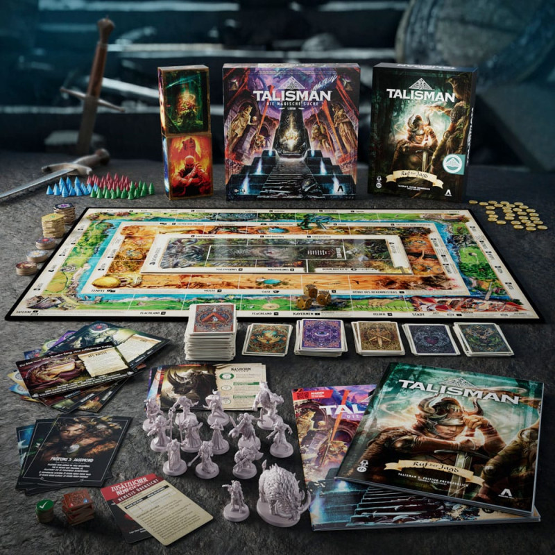 Talisman: Nemesis Board Game Expansion Ruf der Jagd *German Version* 6