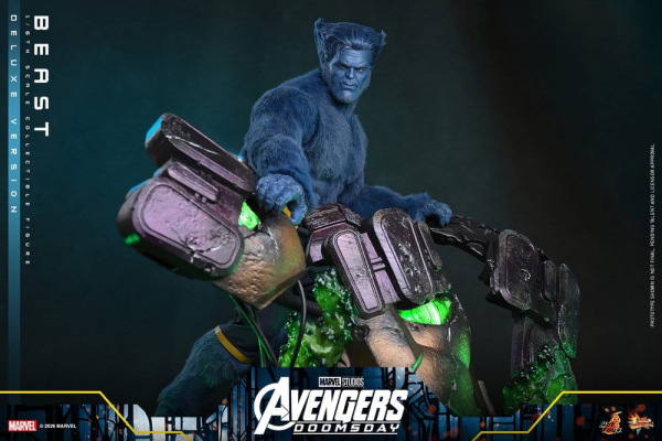 Marvel X-Men Movie Masterpiece Action Figure 1/6 Beast (Deluxe Version) 33 cm 4