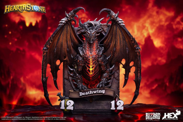 Hearthstone 3D Art Frame Statue Deathwing 34 cm 1