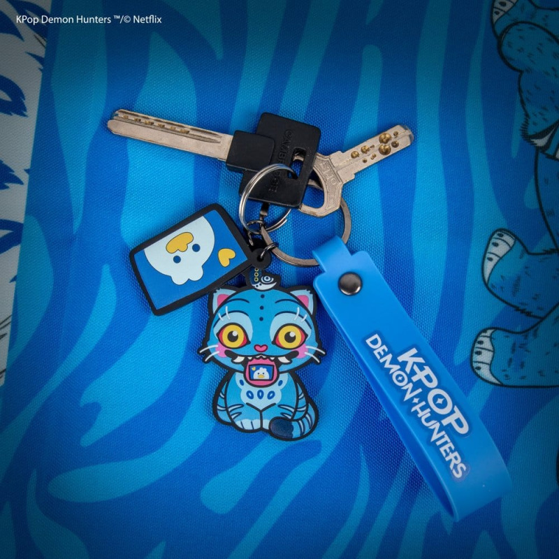 KPop Demon Hunters Wristlet Keychain Derpy 1