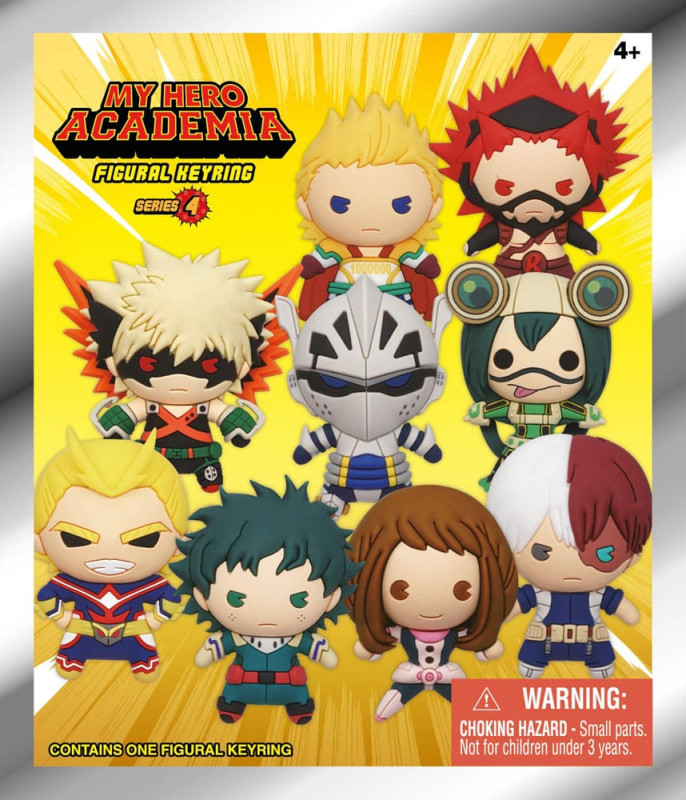 My Hero Academia 3D PVC Bag Clips Series 4 Display (24) 2