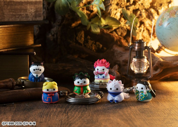 Hunter x Hunter Mega Cat Project Mini Figures Nyanter x Nyanter Hunter x Cat 3 cm Blind Box Assortme 7