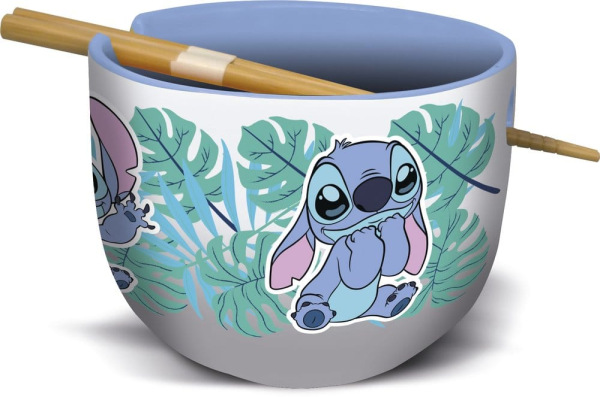 Lilo & Stitch Ramen Bowl with Chopsticks Stitch Aloha 1