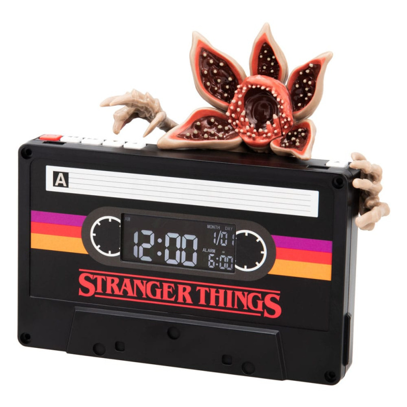 Stranger Things 5 Alarm Clock Demogorgon Cassette 15 cm 1