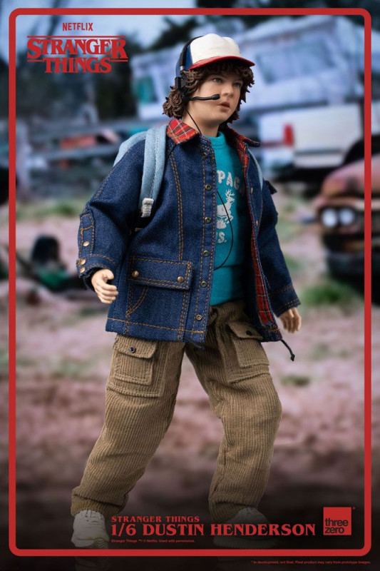 Stranger Things Action Figure 1/6 Dustin Henderson 23 cm 6