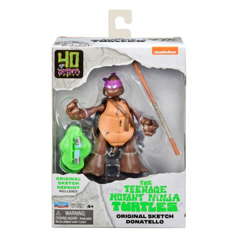 Teenage Mutant Ninja Turtles Action Figures 40th Anniversary 10 cm Assortment (8)