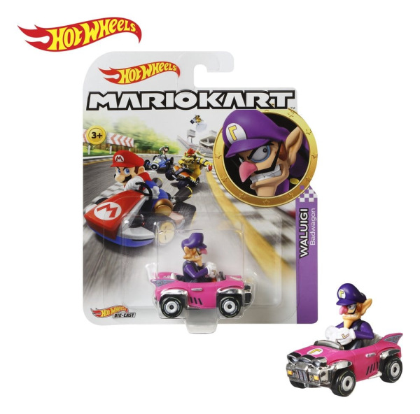 Mario Kart Hot Wheels Die-Cast Vehicles 1:64 978T Assortment (8) 1