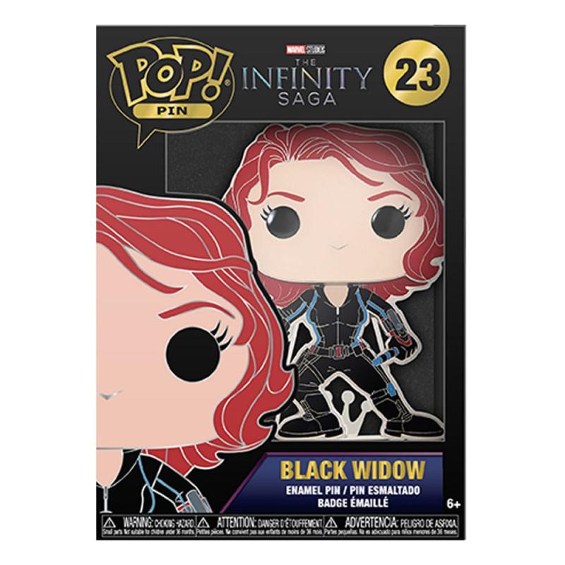 Marvel Infinity Saga POP! Enamel Pin Black Widow 10 cm 1