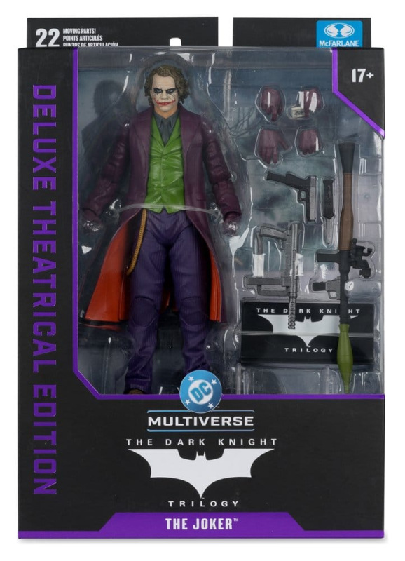 The Dark Knight DC Multiverse Deluxe Theatrical Edition Action Figure Joker 18 cm 7