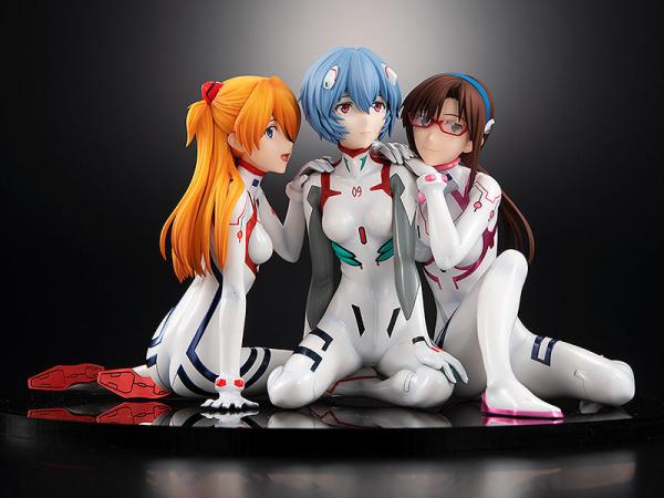 Evangelion: 3.0+1.0 Thrice Upon a Time PVC Statue 1/8 Asuka/Rei/Mari: Newtype Cover Ver.