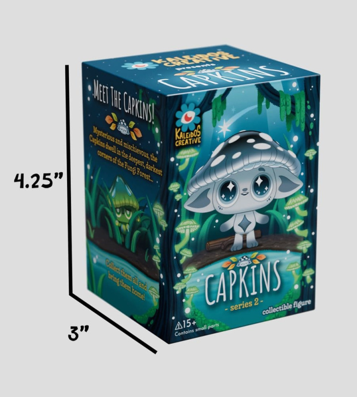 Capkins Mini Figures S2 7 cm Blind Box Display (6) 1
