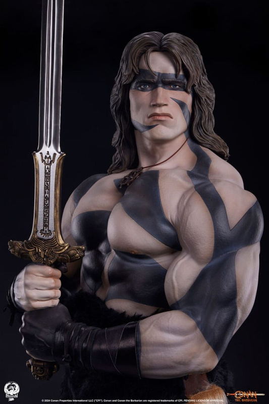 Conan the Barbarian Elite Series Statue 1/2 Conan Warpaint Edition 116 cm 12