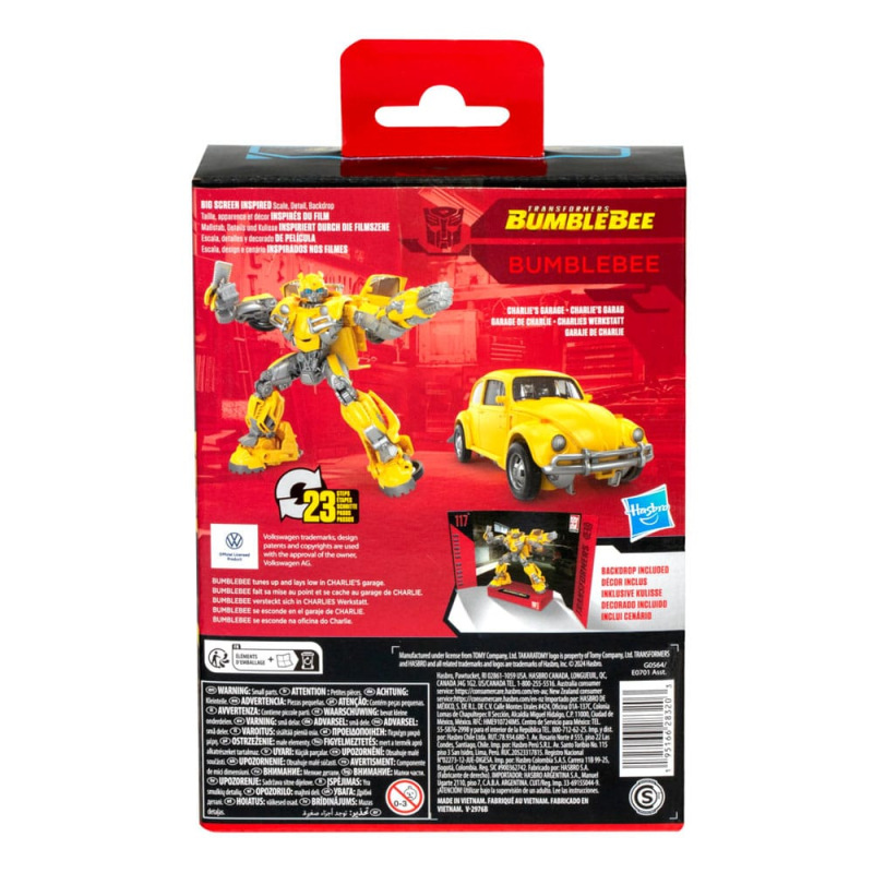 Transformers: Bumblebee Generations Studio Series Deluxe Class Action Figure Bumblebee 11 cm 1