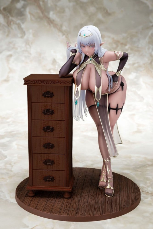 Original Character PVC Figure 1/6 Dark Erofu illustration by oekakizuki 26 cm 11