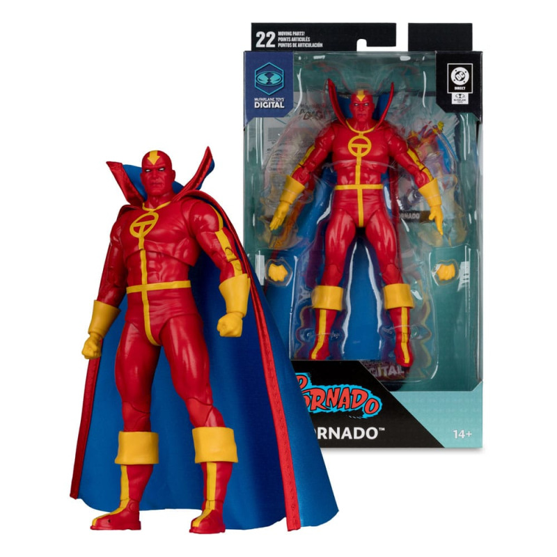 DC Direct McFarlane Toys Digital Action Figure Red Tornado (Bronze Age) 18 cm 4
