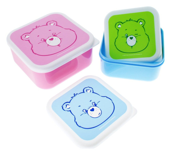Care Bears Snack Box Set of 3 2