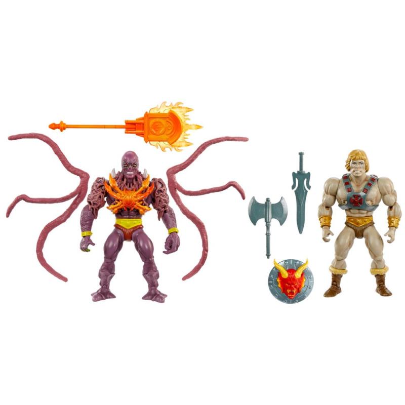 Masters of the Universe x Stranger Things Origins Action Figure 2-Pack He-Man & Vecna 14 cm