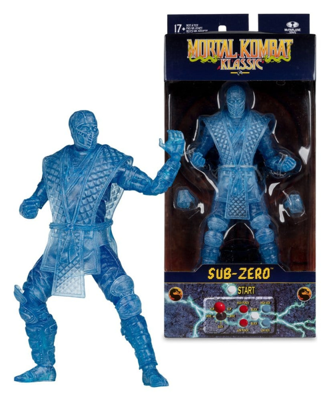 Mortal Kombat Klassic Action Figure Sub-Zero (Ice Clone) 18 cm 7