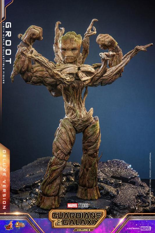 Guardians of the Galaxy Vol. 3 Movie Masterpiece Action Figure 1/6 Groot (Deluxe Version) 32 cm 3